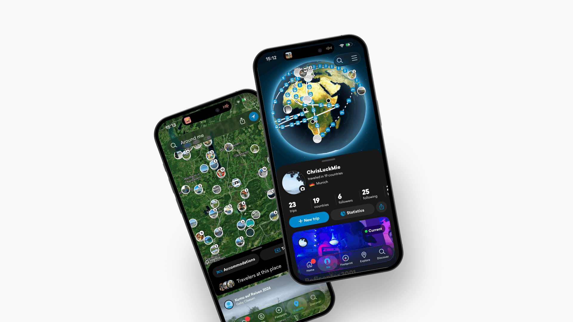 Screenshot der App FindPenguins